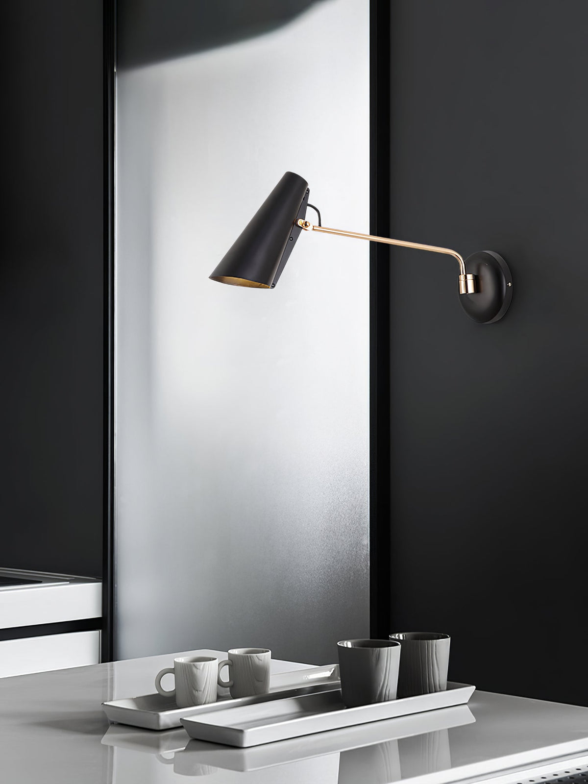 Cedoria Moderne minimalistische wandlamp met vogelvorm