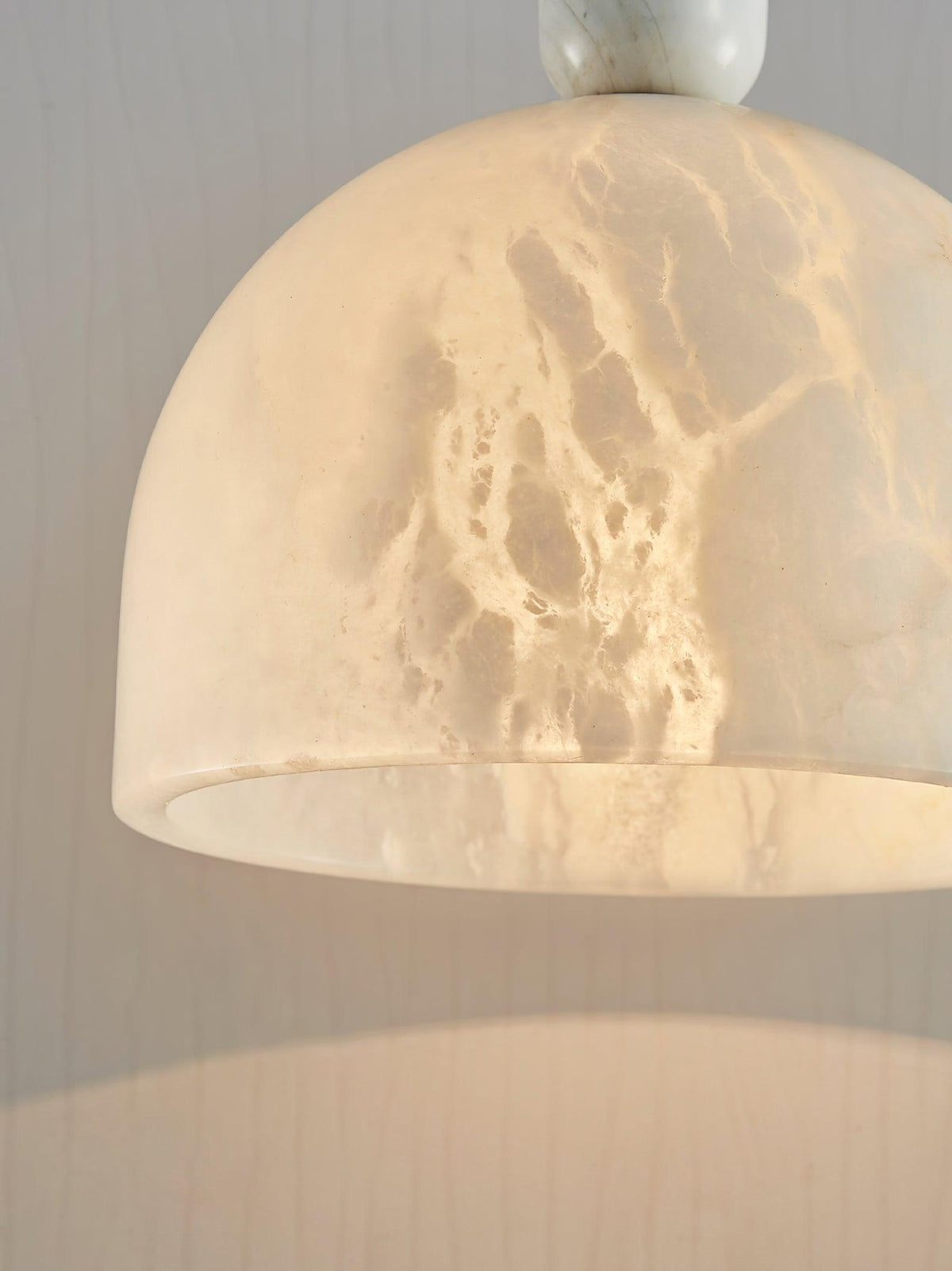 Leda minimalistische hanglamp in albast