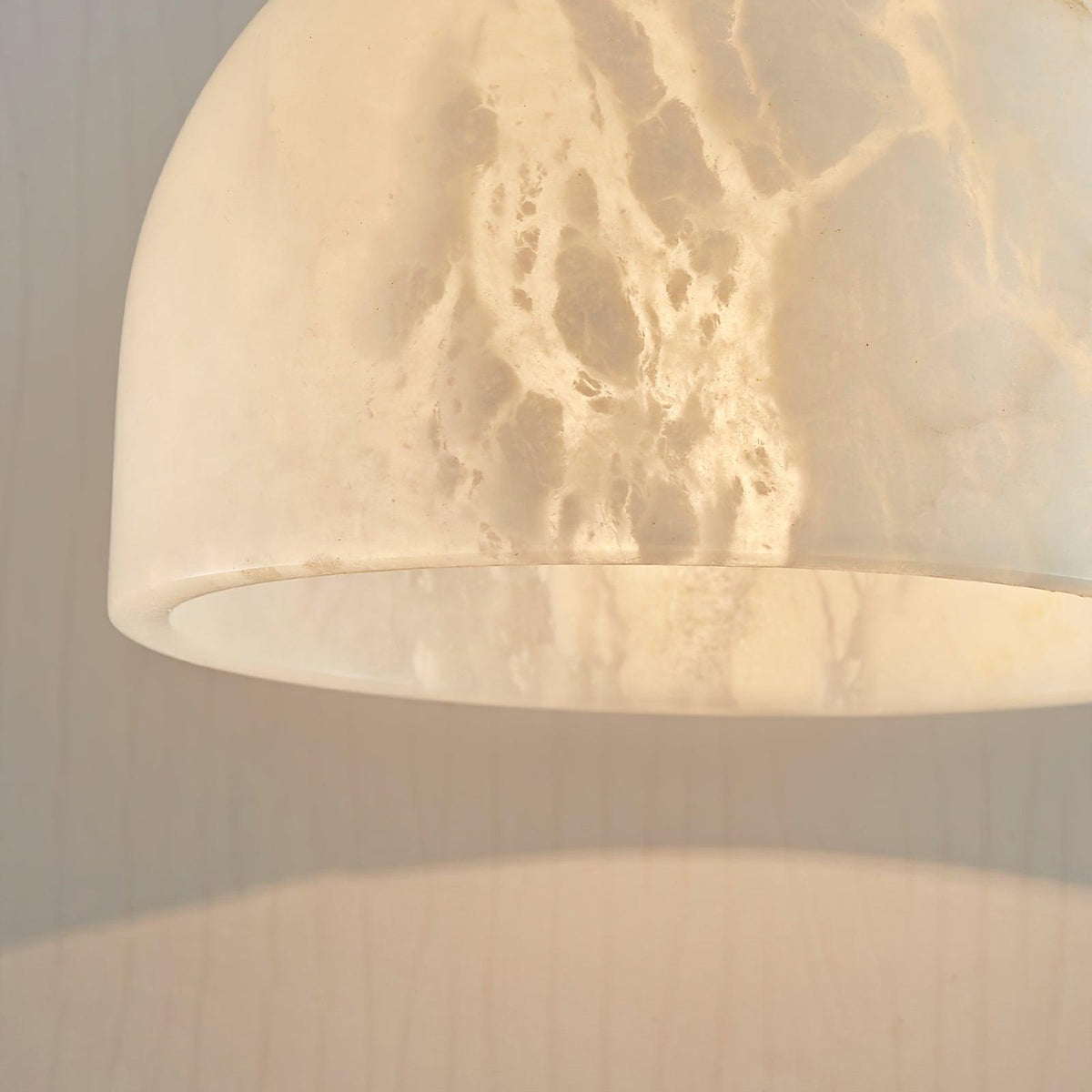 Leda minimalistische hanglamp in albast