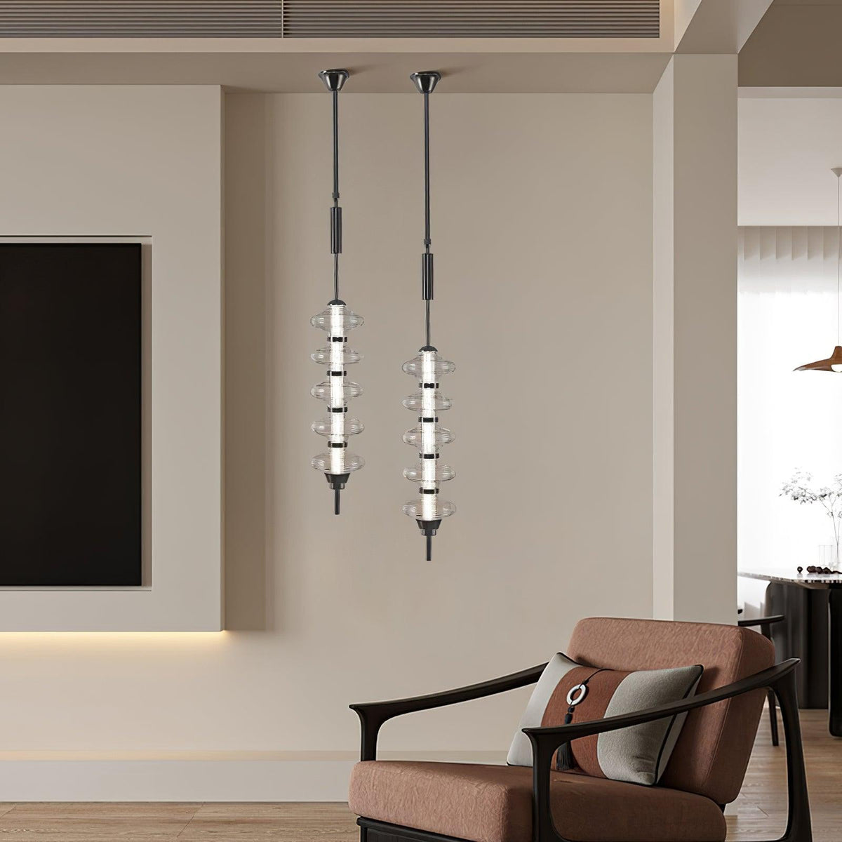 Vesperare hanglamp van glas