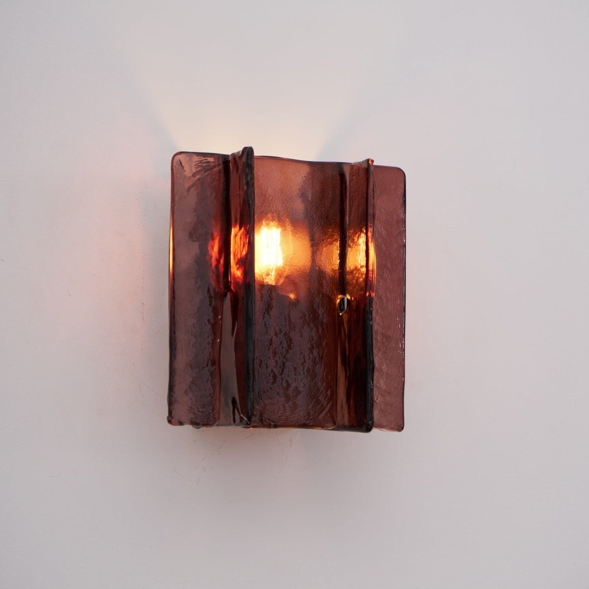 Celuaine Wandlamp Messing Glas helder