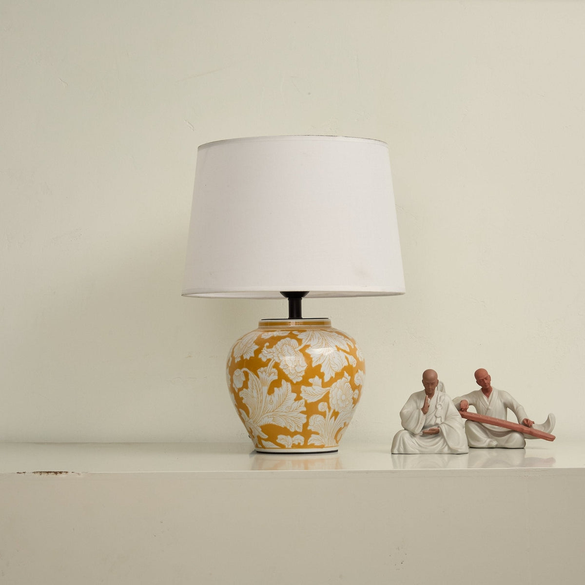 Ceriseria Blazing Blossom tafellamp van keramiek