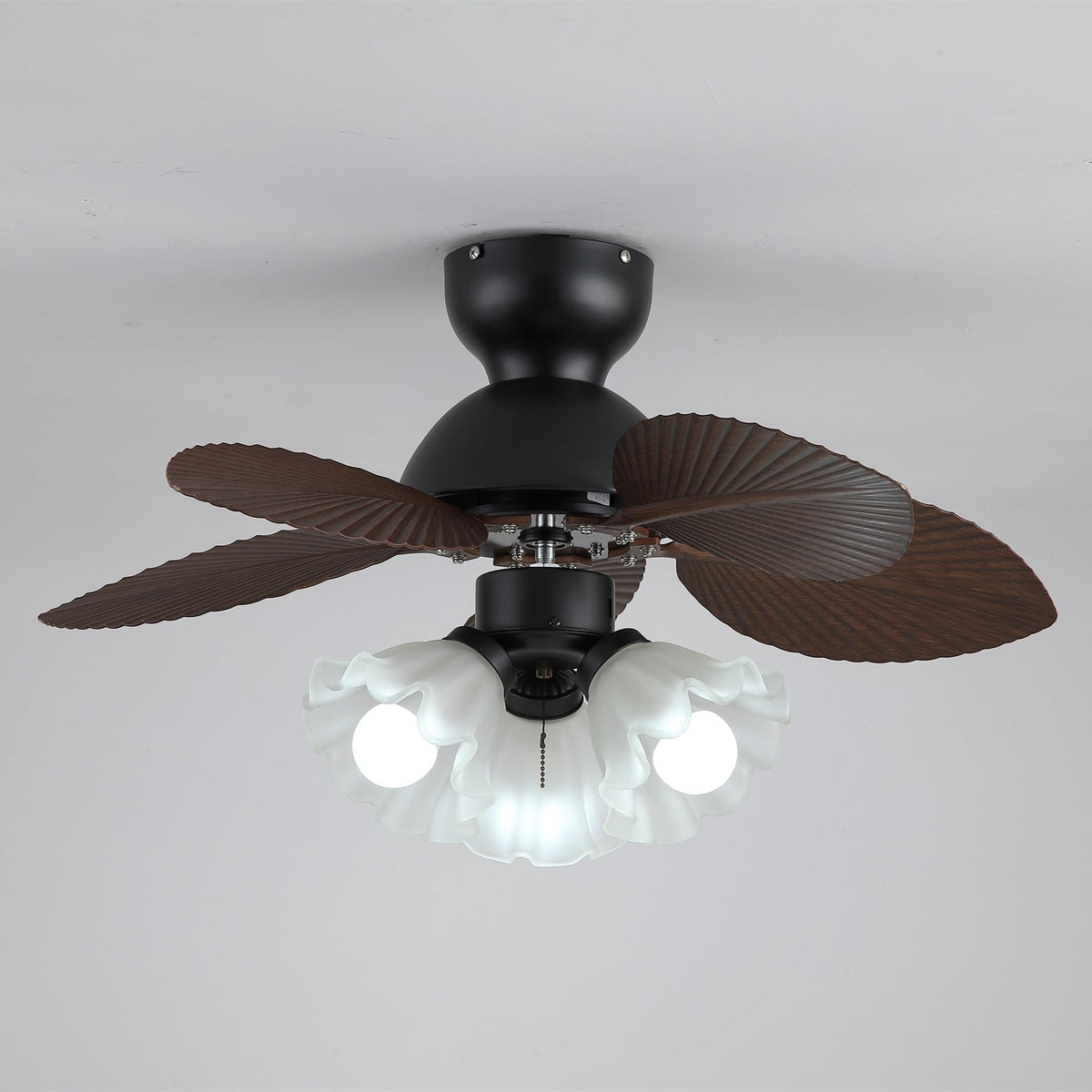 Qers plafondventilator met verlichting