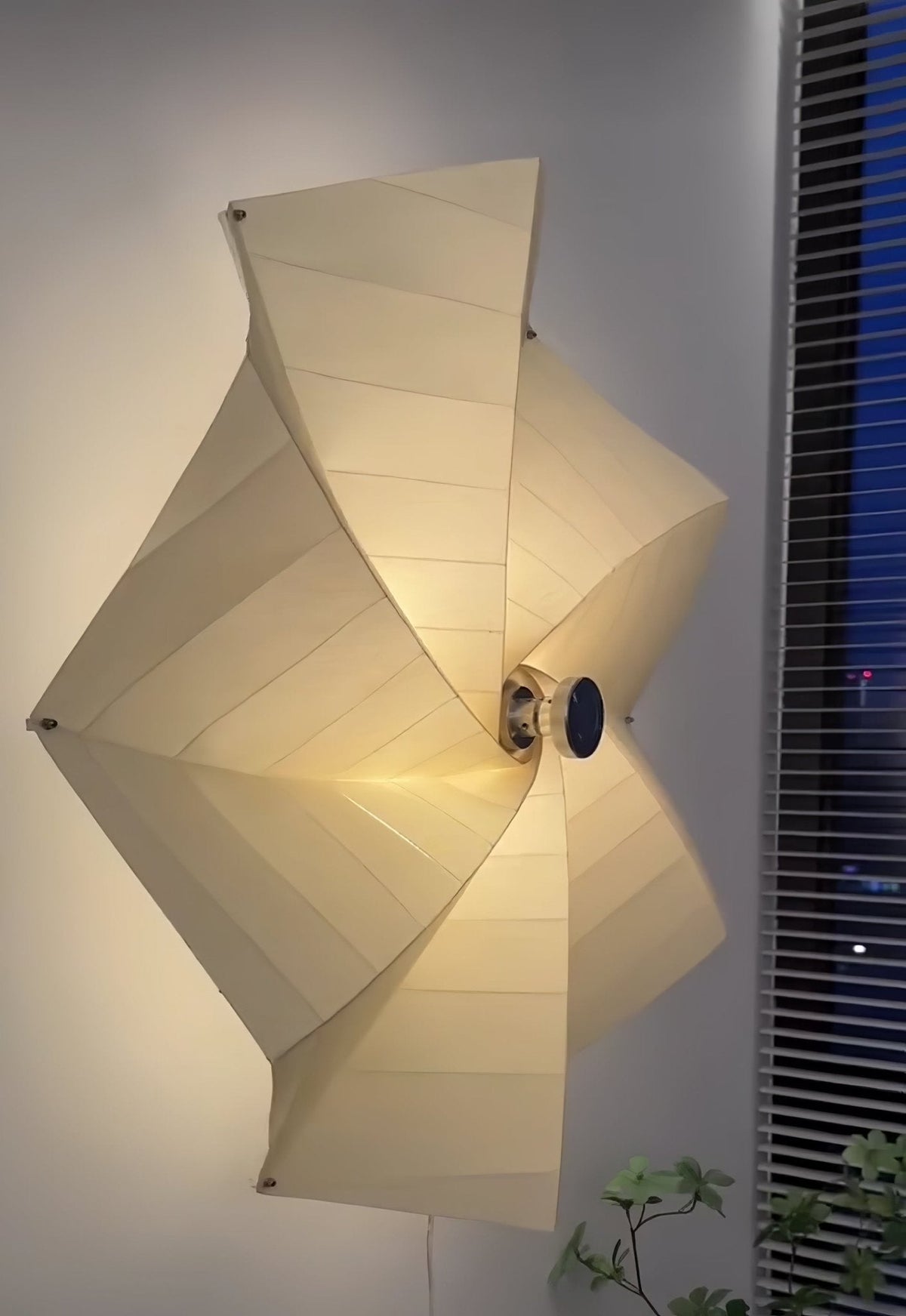 Liniise Spiral stof hanglamp