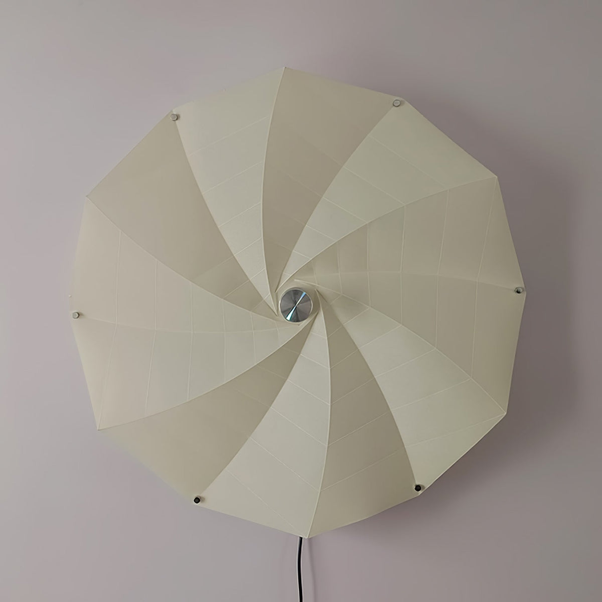 Liniise Spiral stof hanglamp