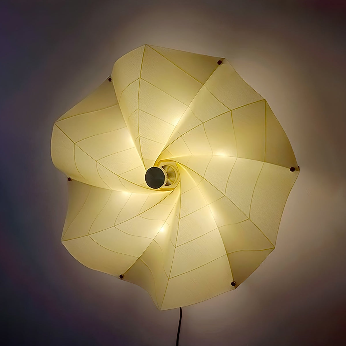 Liniise Spiral stof hanglamp
