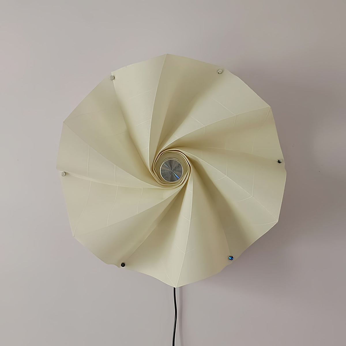 Liniise Spiral stof hanglamp