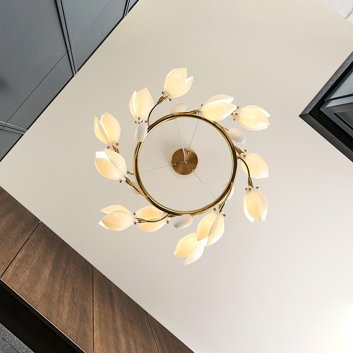 Uvess Premium elegantie Kroonluchter van keramiek