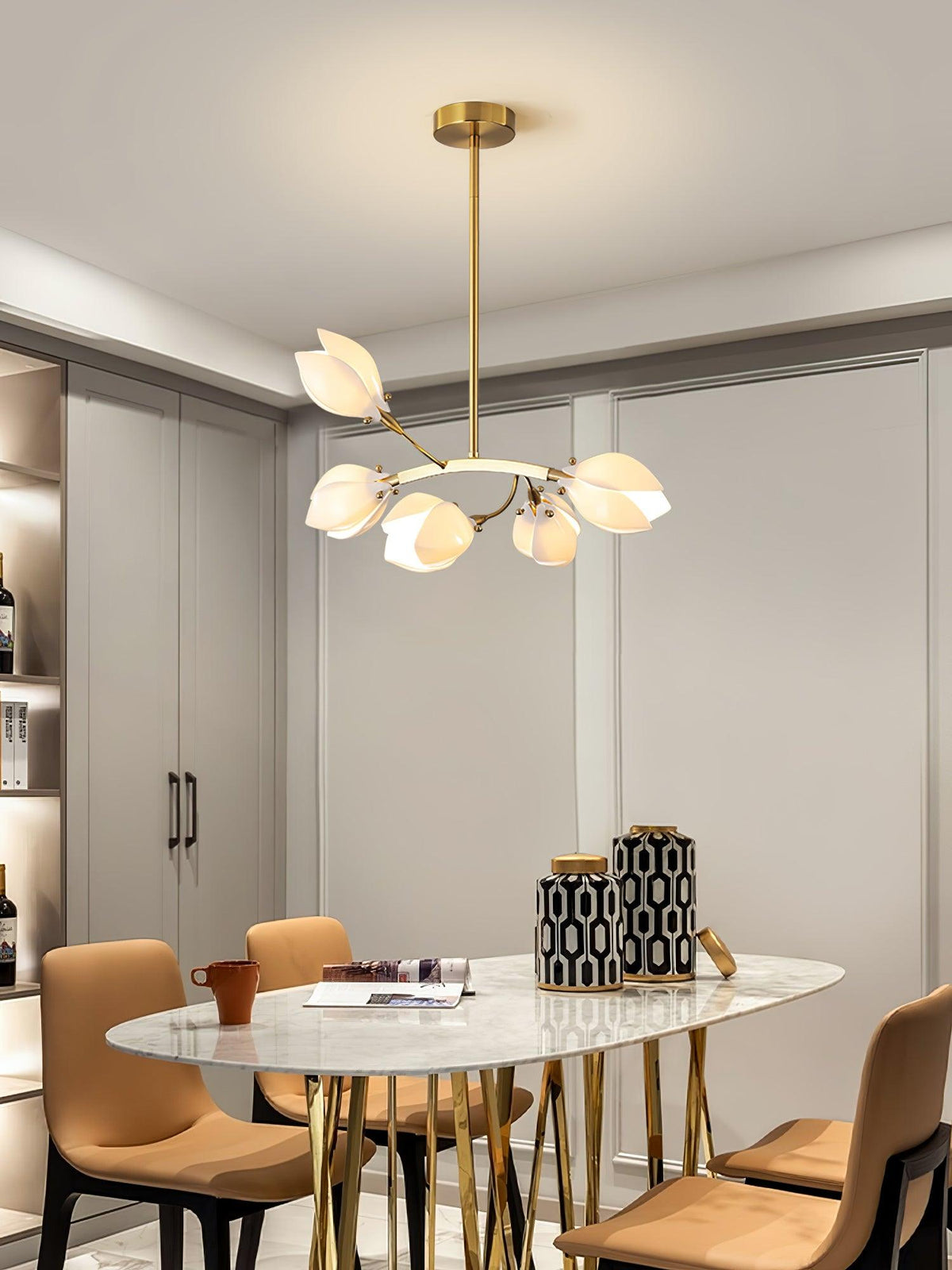Uvess Premium elegantie Kroonluchter van keramiek