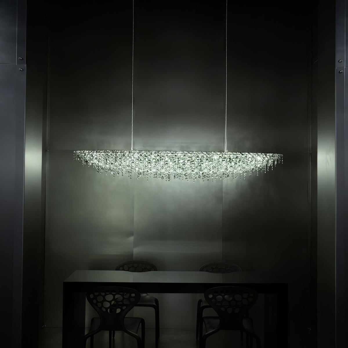 Zyrs kristal hanglamp