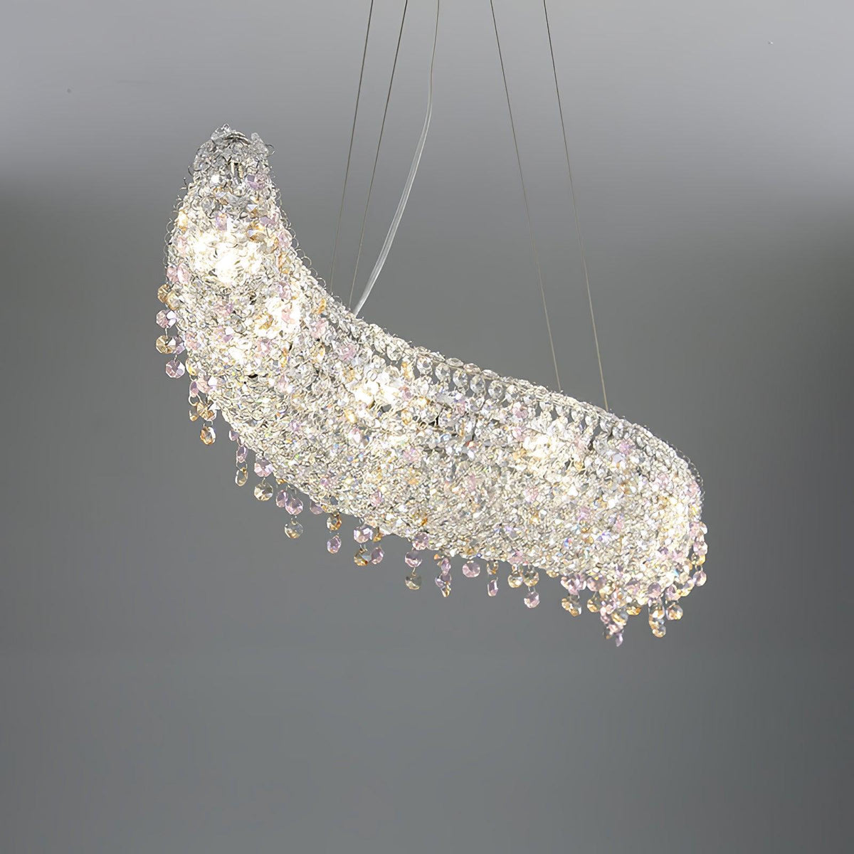 Zyrs kristal hanglamp