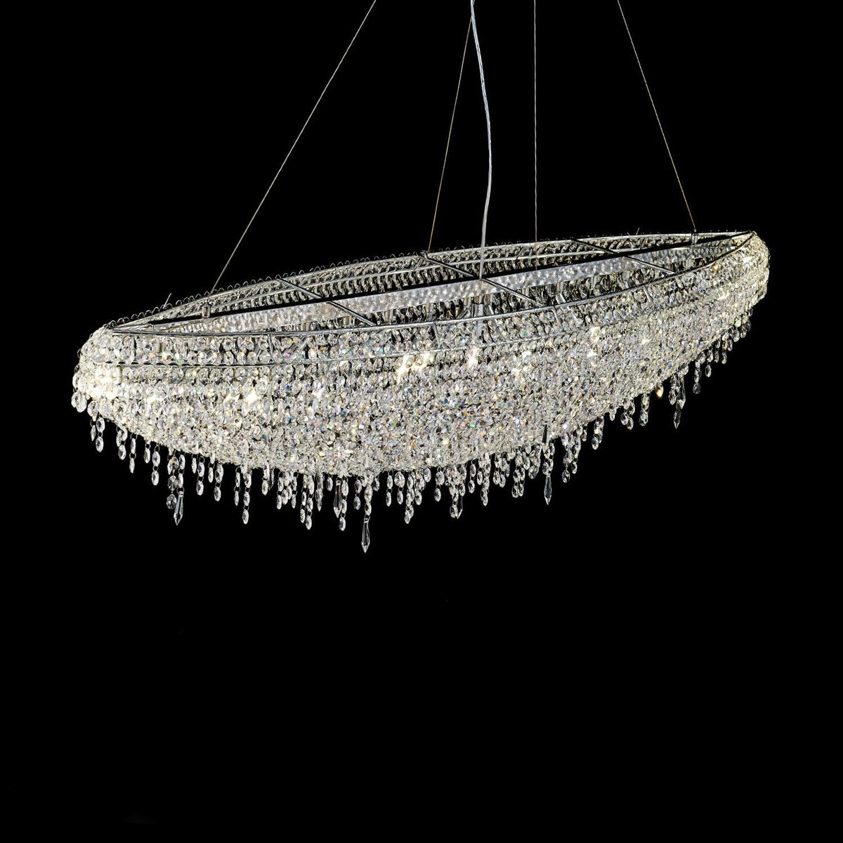 Zyrs kristal hanglamp