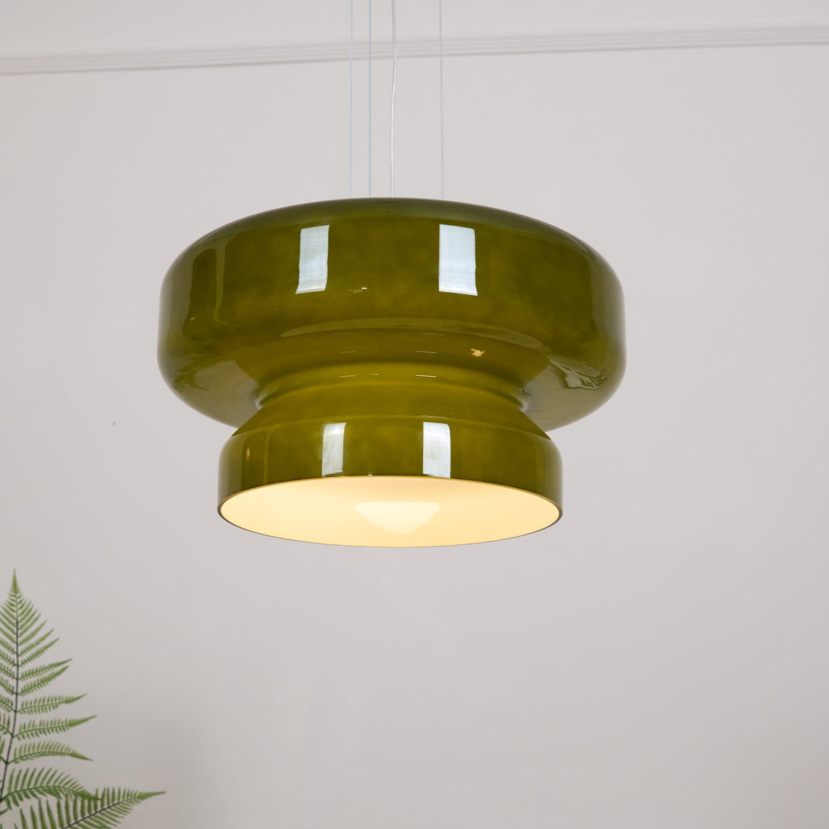 Zerithce Moderne hanglamp van glas met minimalistisch ontwerp