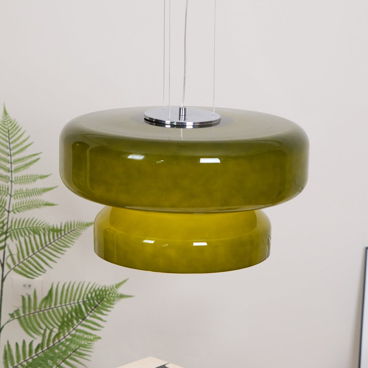 Zerithce Moderne hanglamp van glas met minimalistisch ontwerp