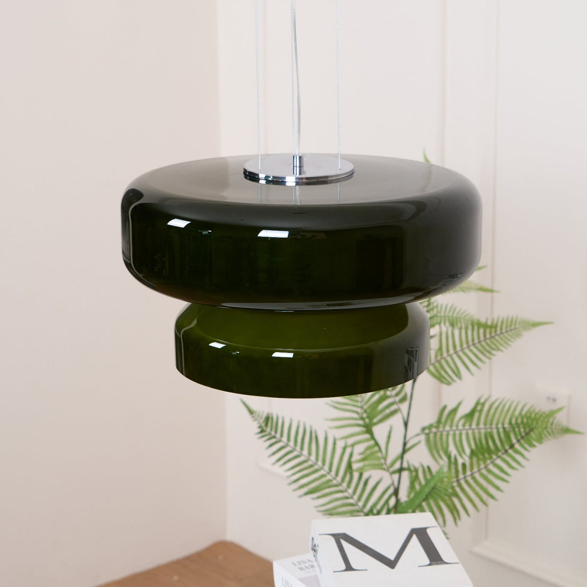 Zerithce Moderne hanglamp van glas met minimalistisch ontwerp
