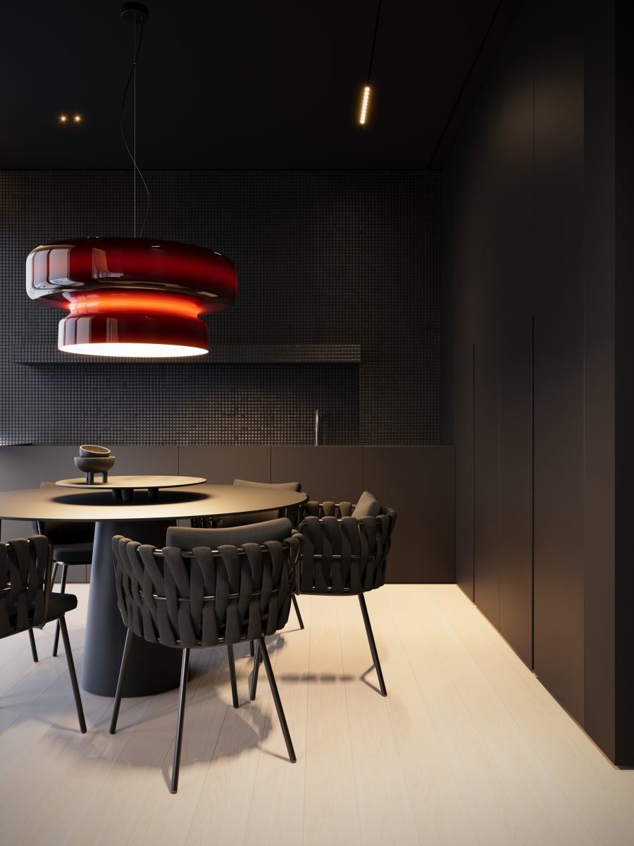 Zerithce Moderne hanglamp van glas met minimalistisch ontwerp