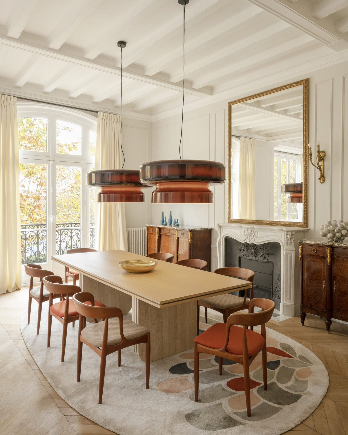 Zerithce Moderne hanglamp van glas met minimalistisch ontwerp