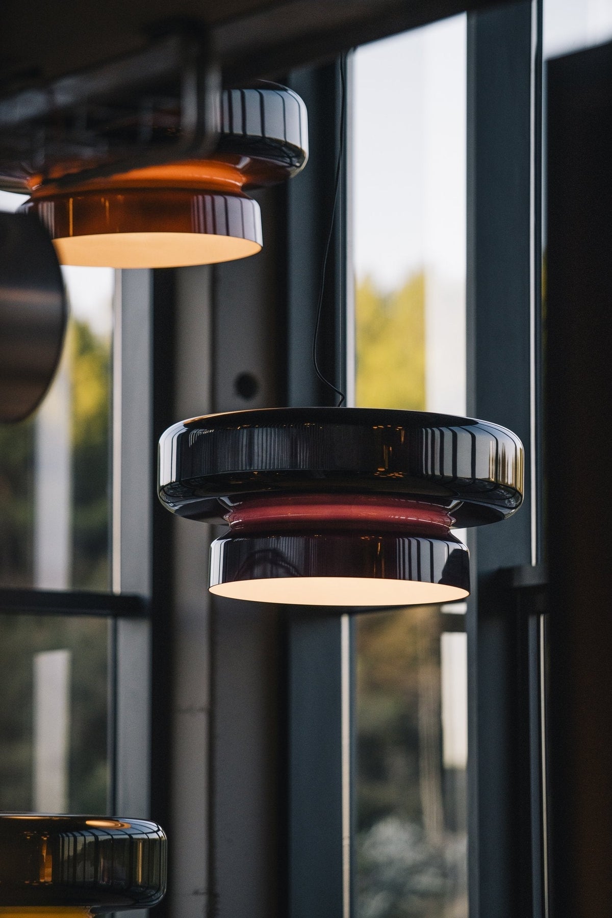 Zerithce Moderne hanglamp van glas met minimalistisch ontwerp