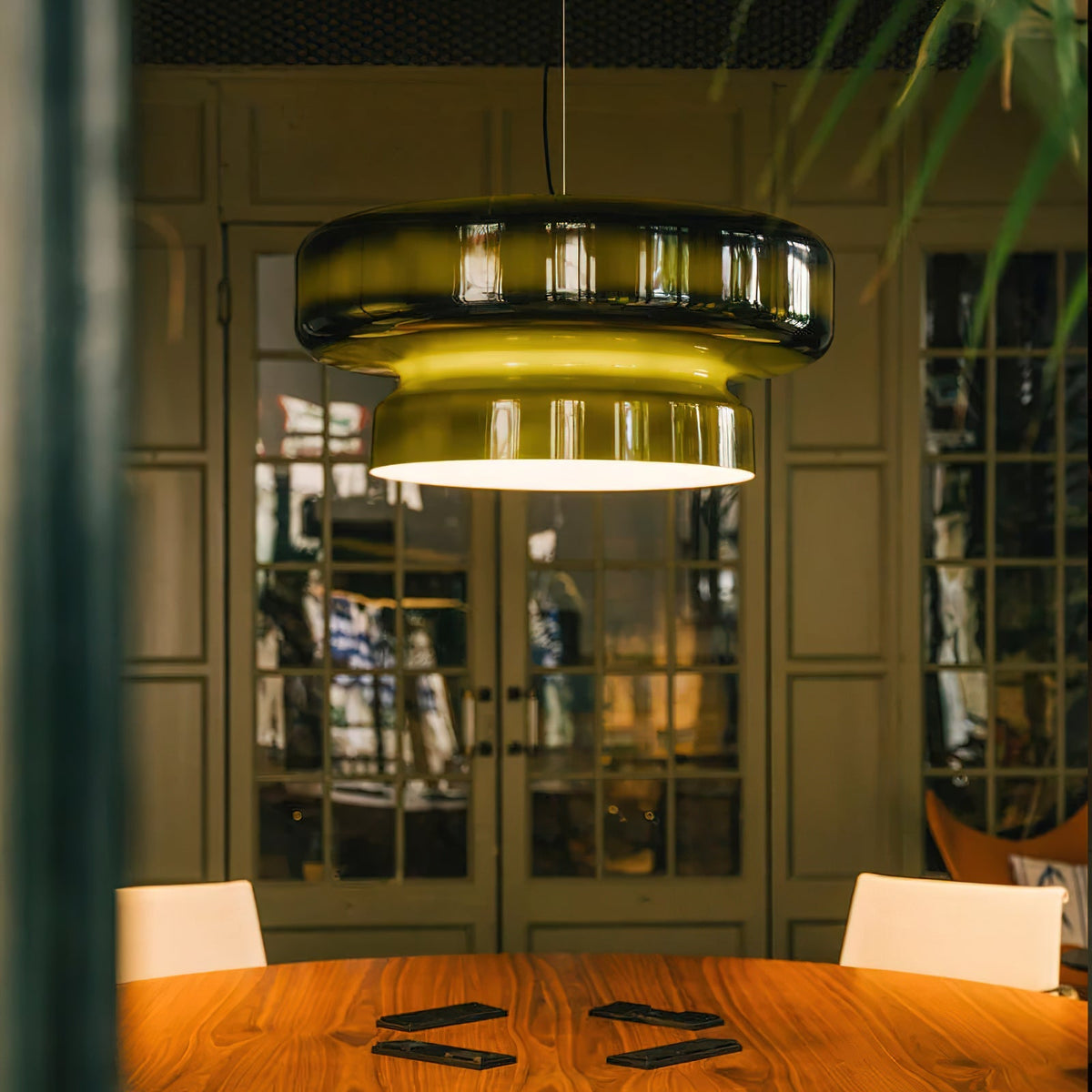 Zerithce Moderne hanglamp van glas met minimalistisch ontwerp