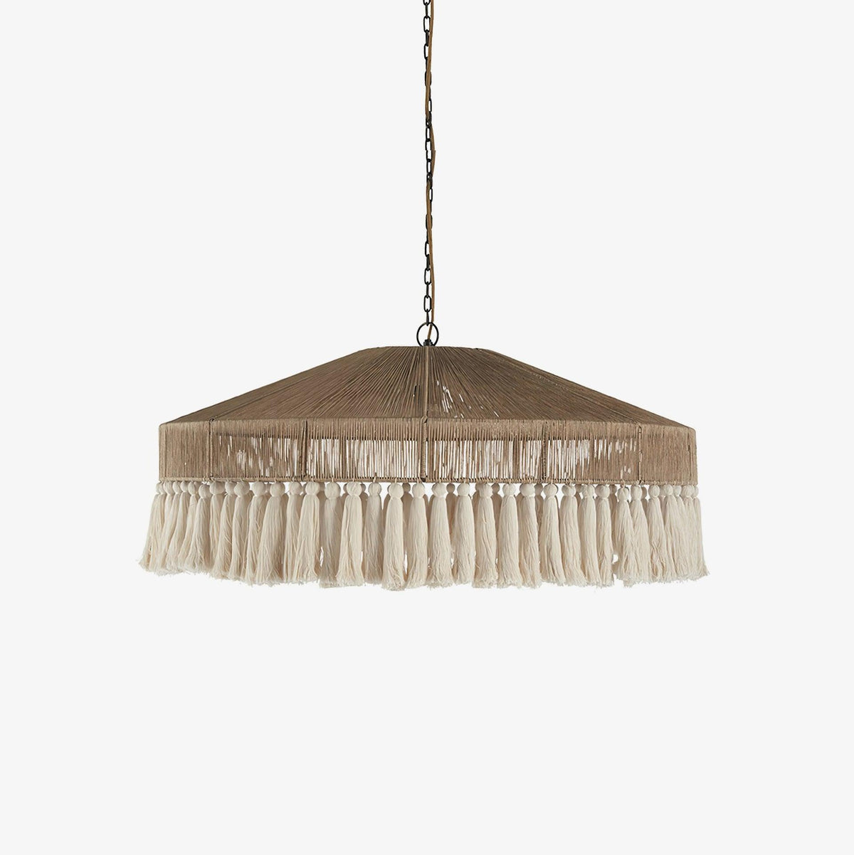 Ohev hanglamp van hemp-roep