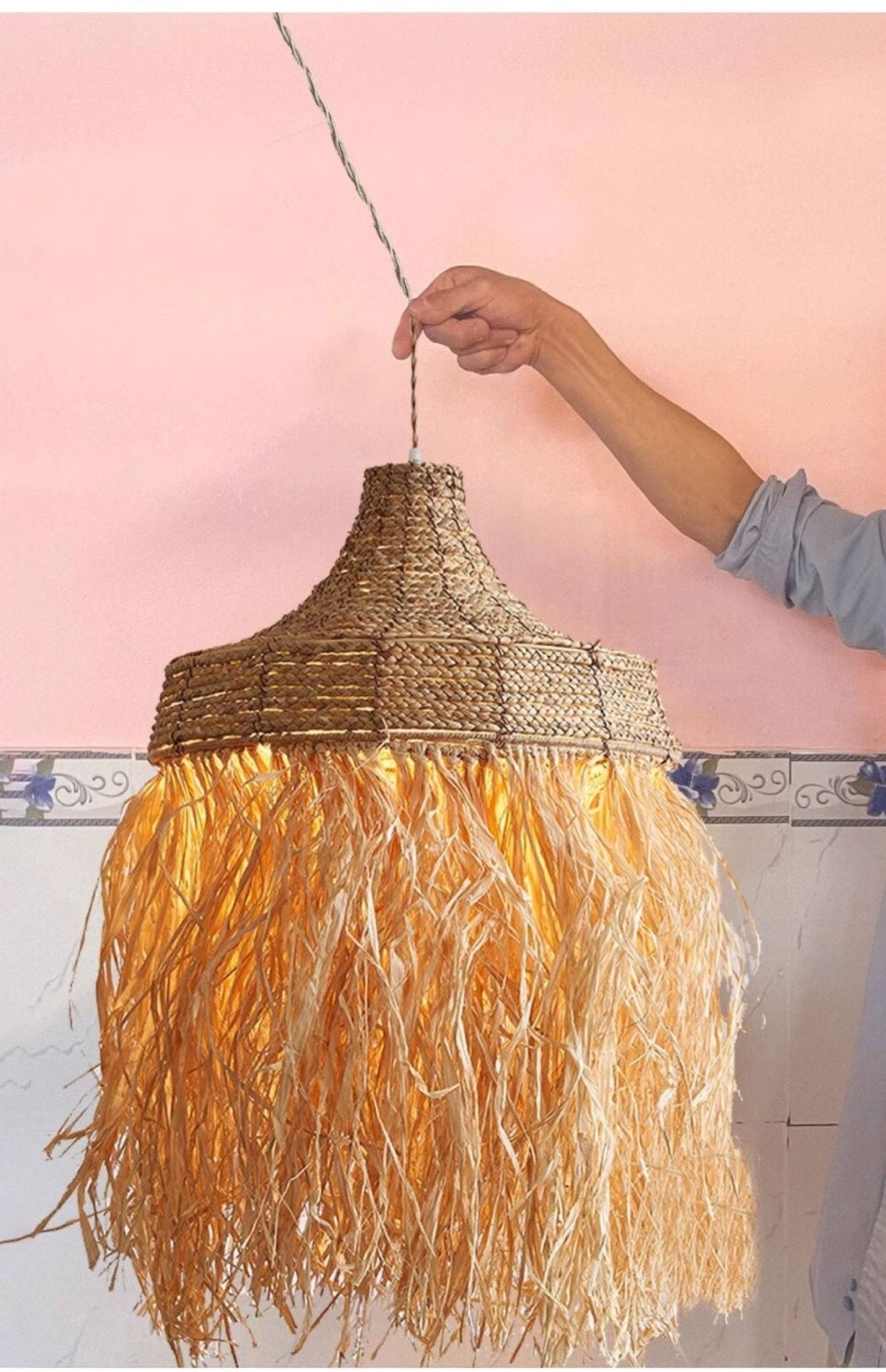 Bohemian hanglamp van abacavezel
