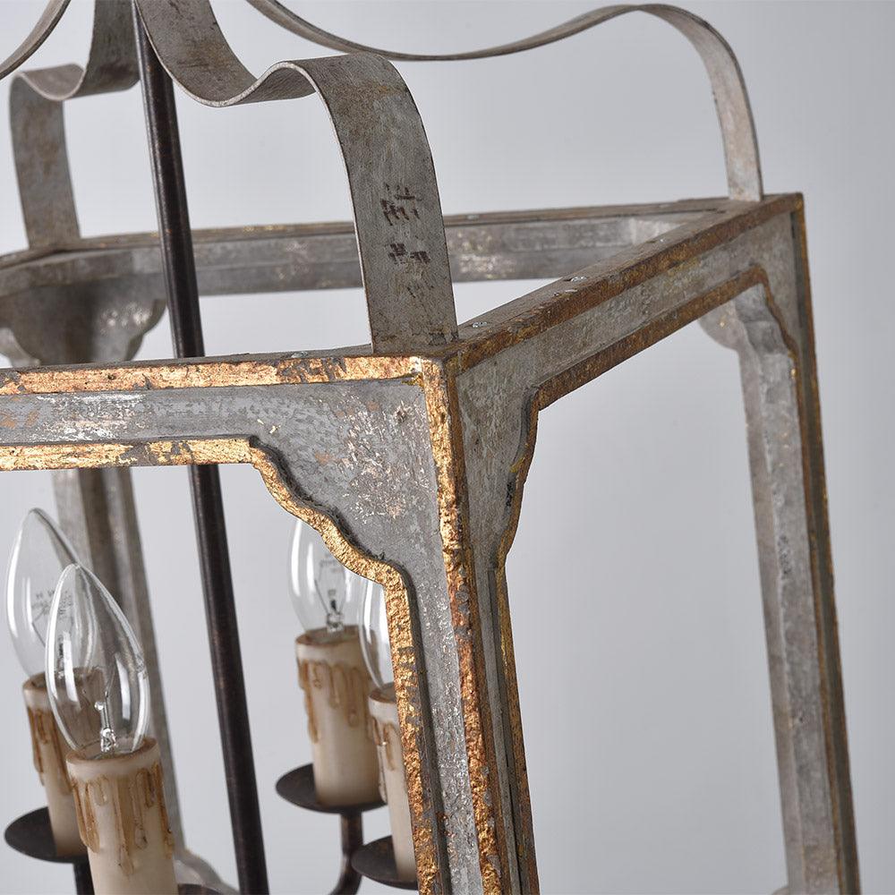 Cirivian Kroonluchter Rustiek Kubus Vintage Frame