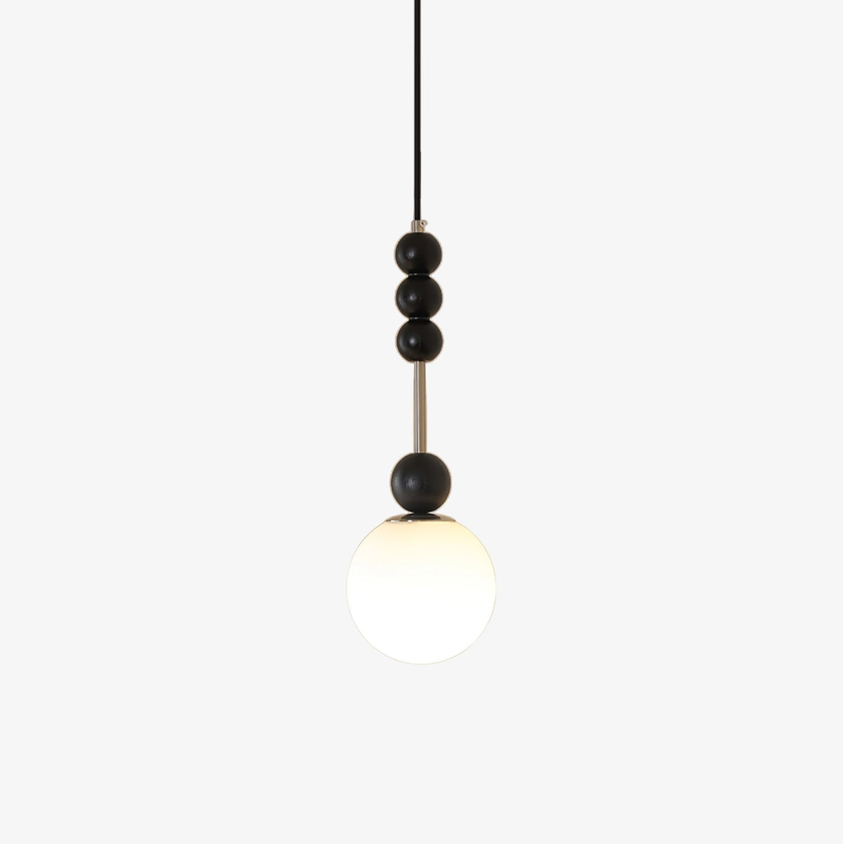 Miraleth Minimalistische hanglamp van walnoot