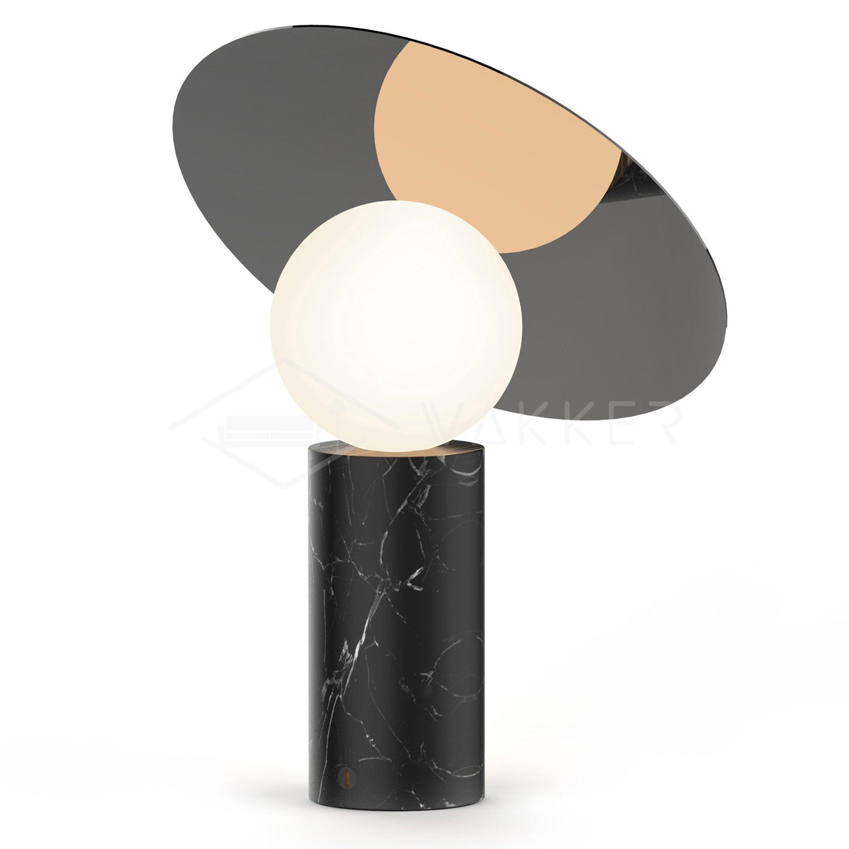 Dila Minimalistische tafellamp van marmer