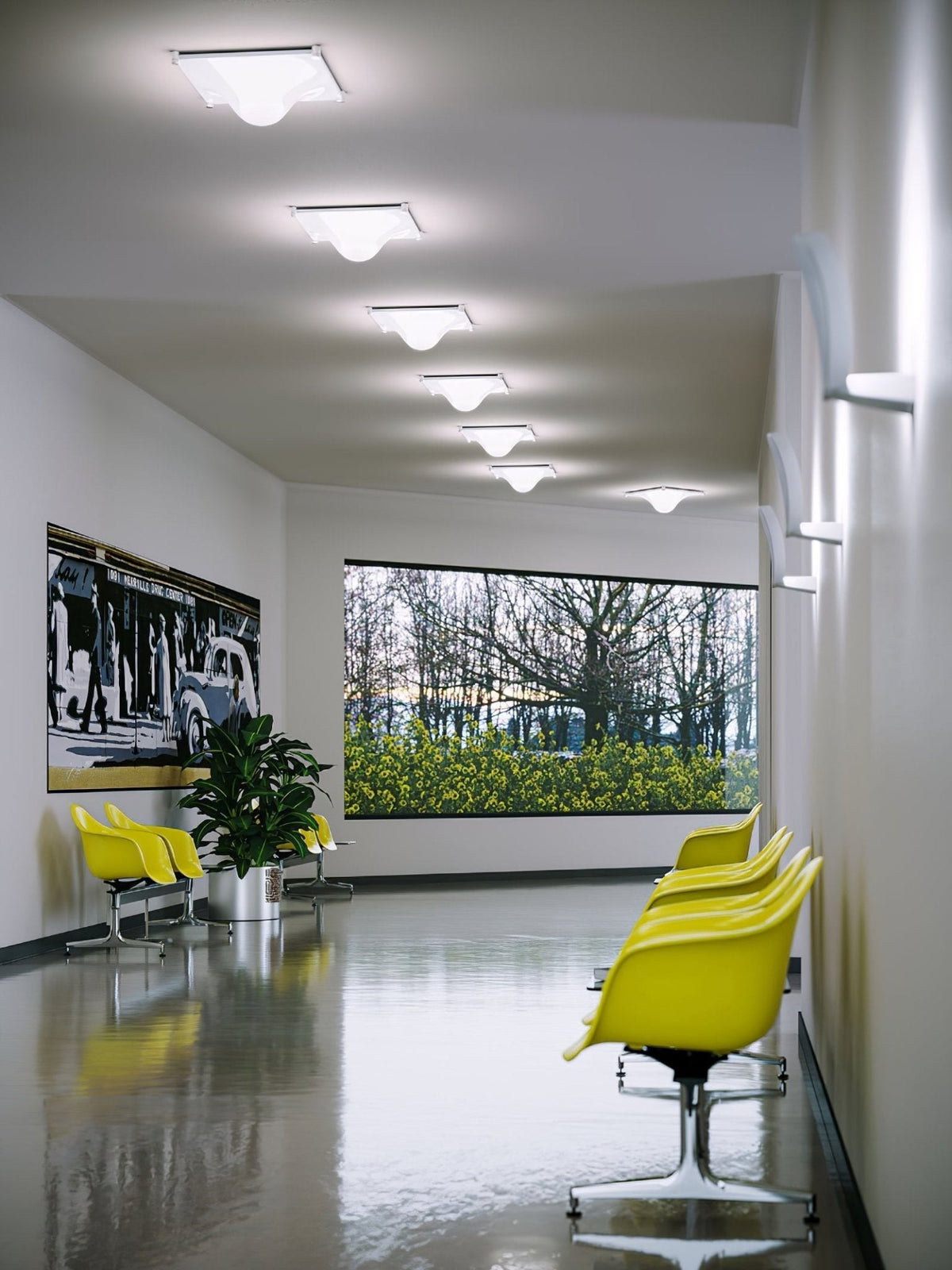 Sytheen plafondlamp met individuele creativiteit