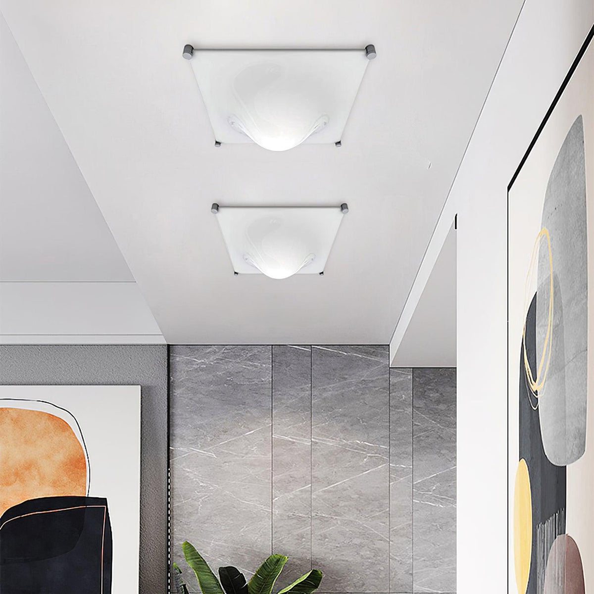 Sytheen plafondlamp met individuele creativiteit