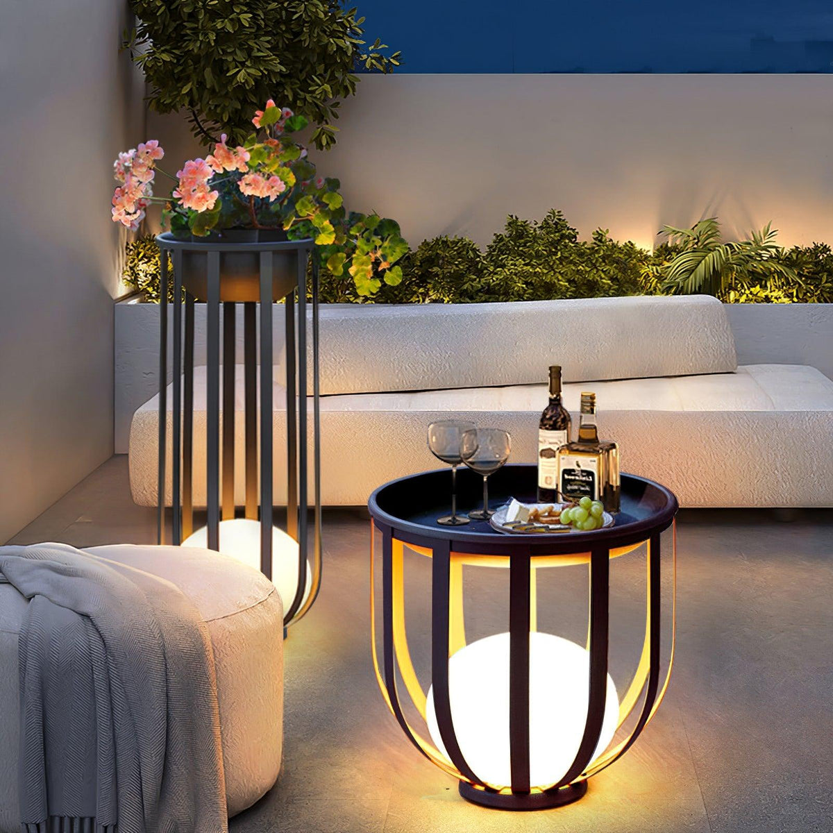 Eurzorir Scandinavische vloerlamp van acryl