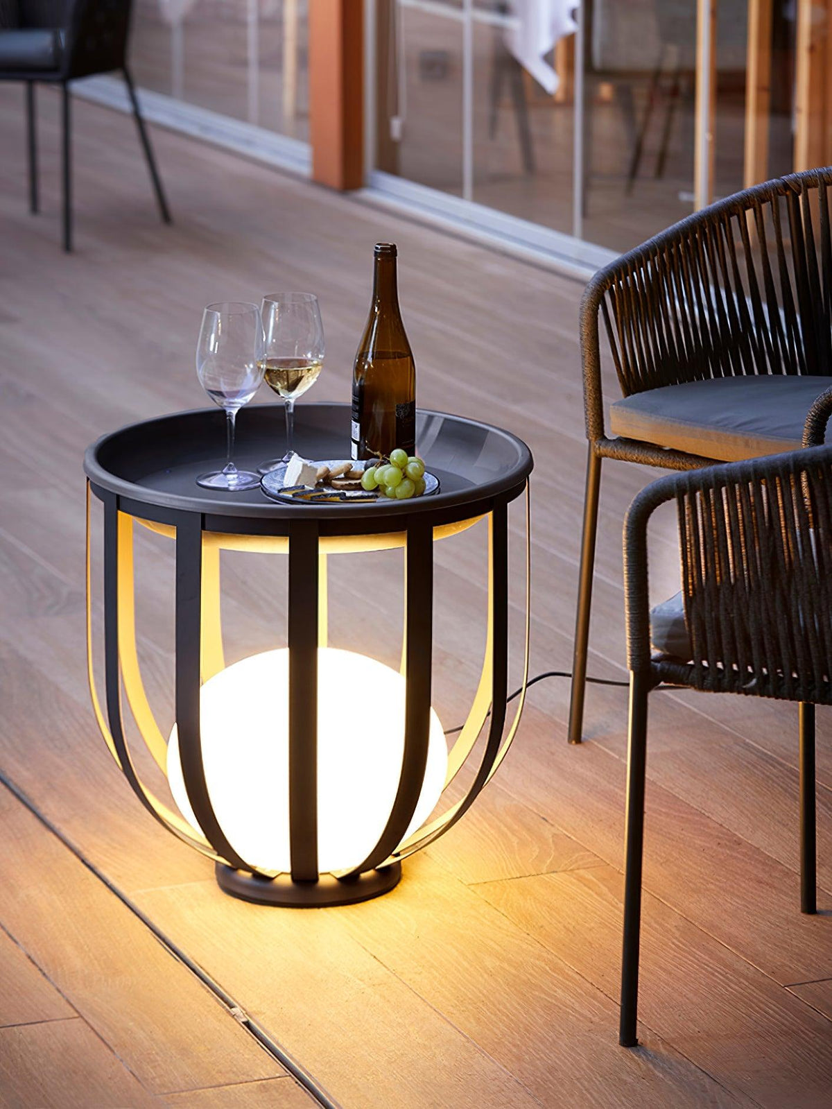 Eurzorir Scandinavische vloerlamp van acryl