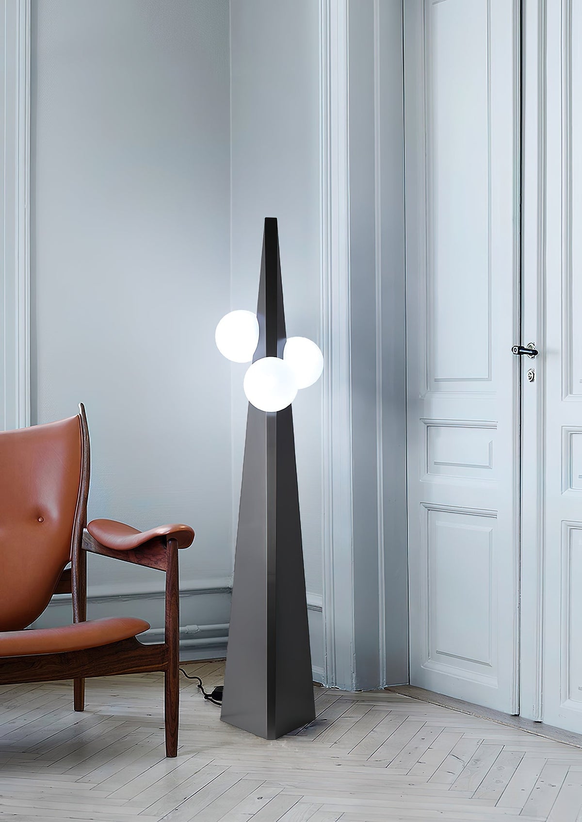 Veleette vloerlamp