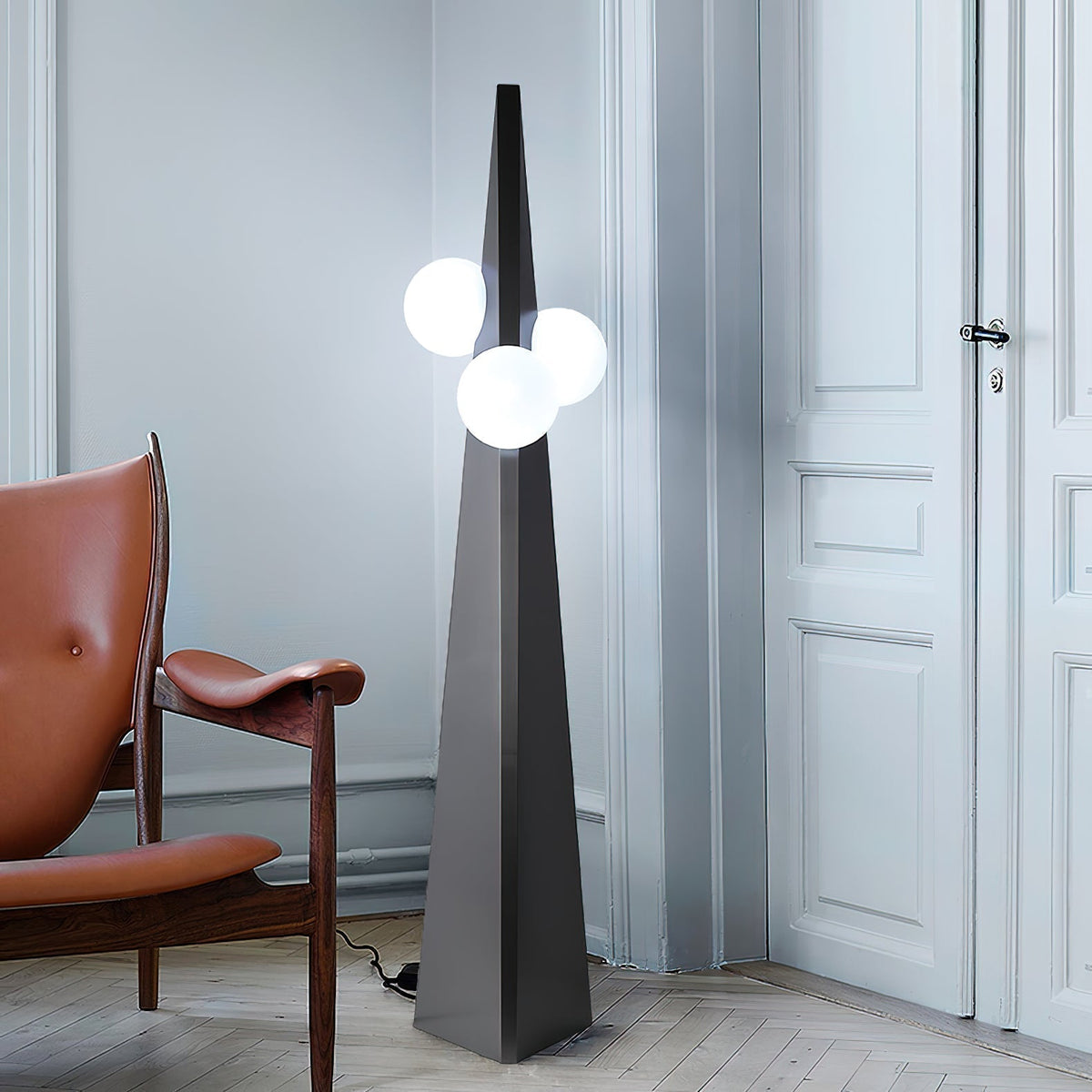 Veleette vloerlamp