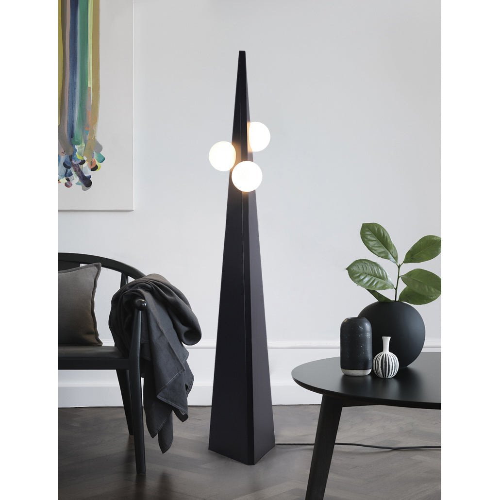 Veleette vloerlamp