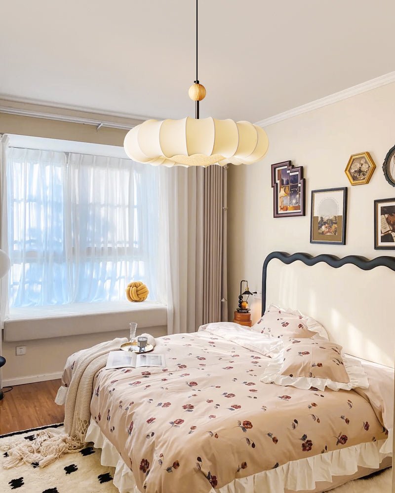 Syliselia Minimalistische hanglamp van hout