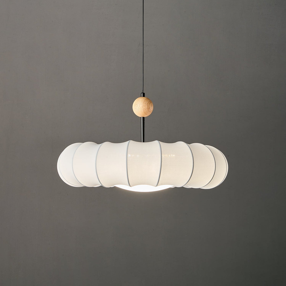 Syliselia Minimalistische hanglamp van hout