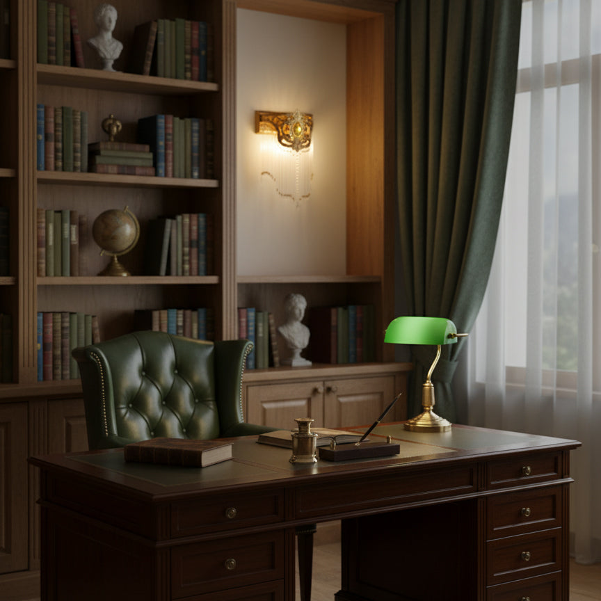 Bow Tie Goudkleurige Kristallen Fringe wandlamp