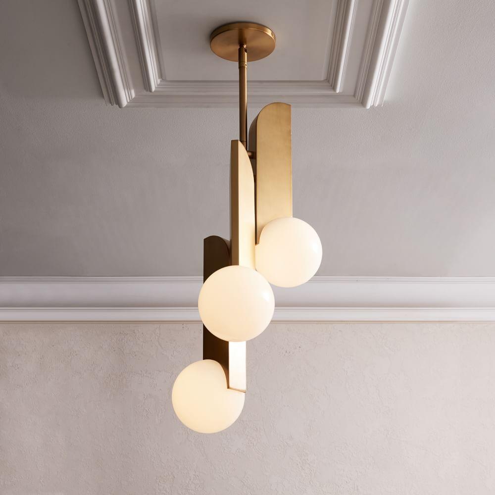Eirelelia elegante hanglamp met glas