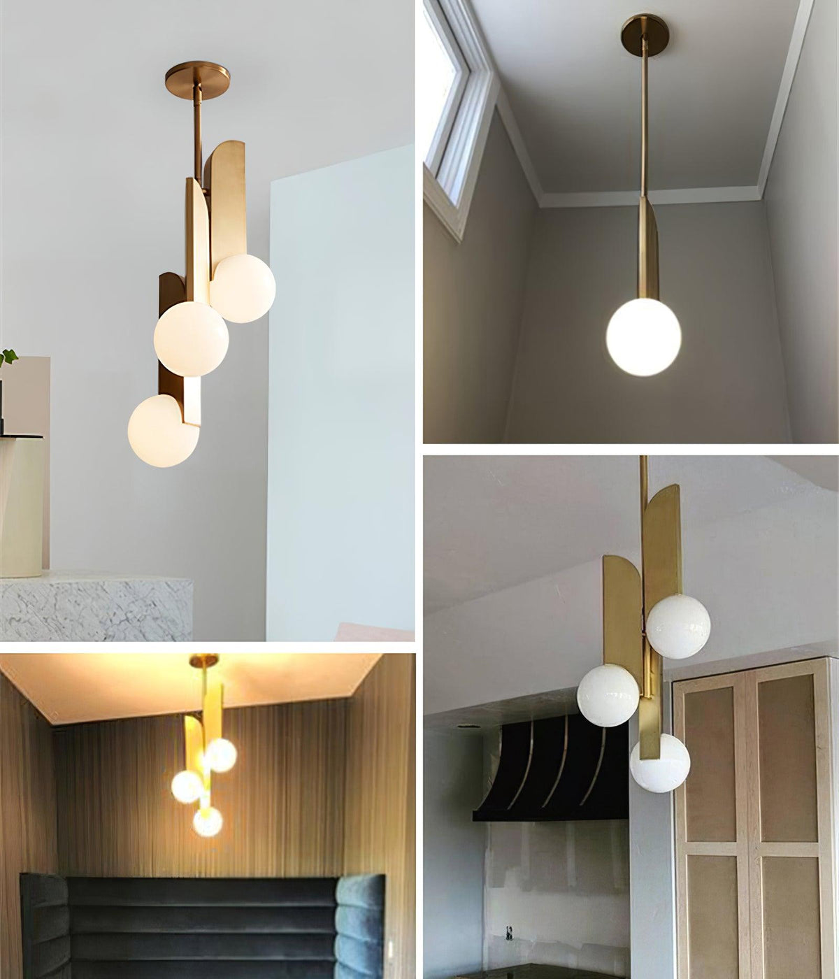 Eirelelia elegante hanglamp met glas