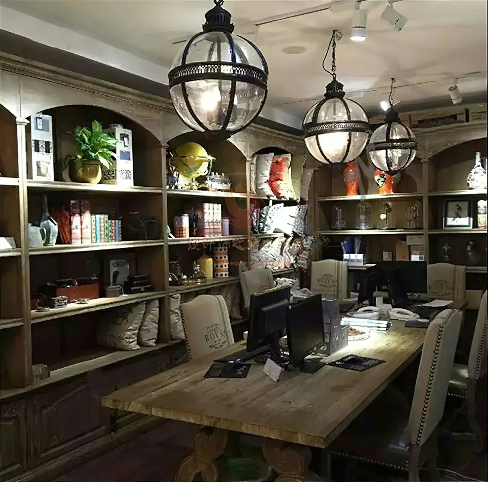 Alessio Vintage Glas Metaal Zwart Hanglampen Eetkamer Slaapkamer