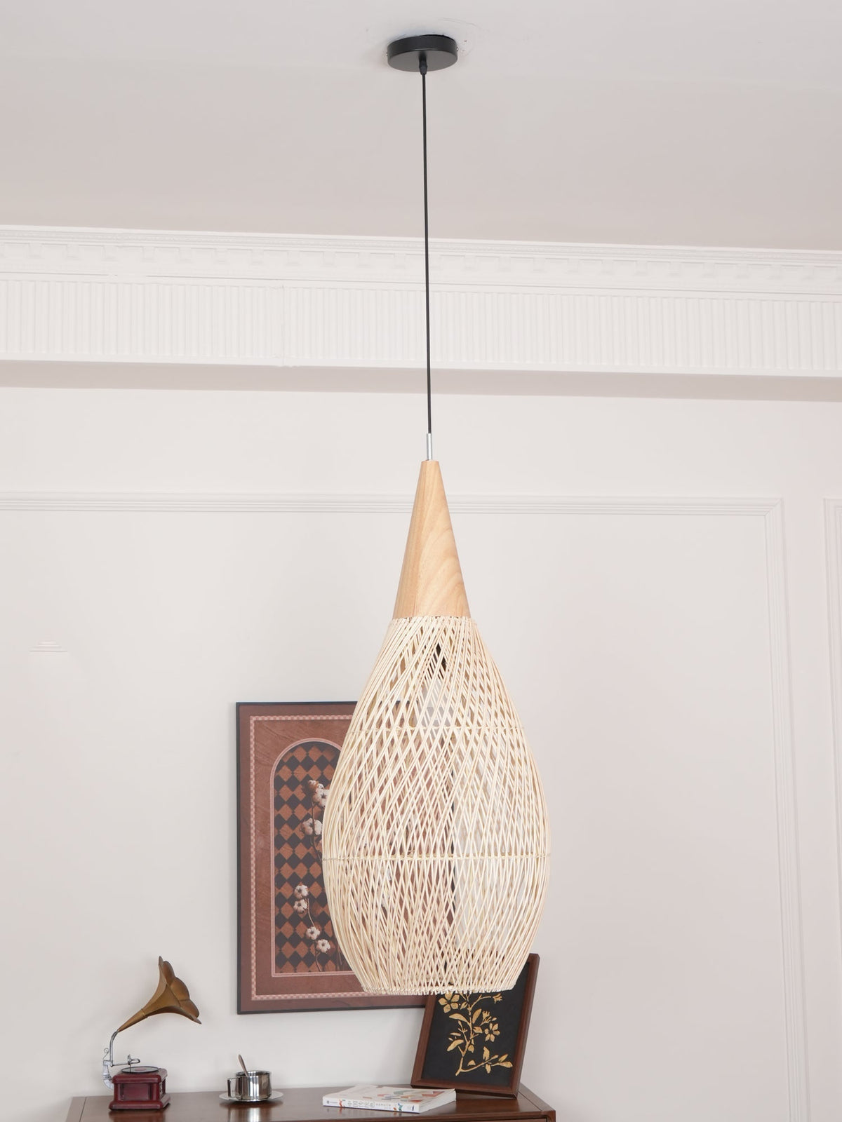 Braided Rotan hanglamp