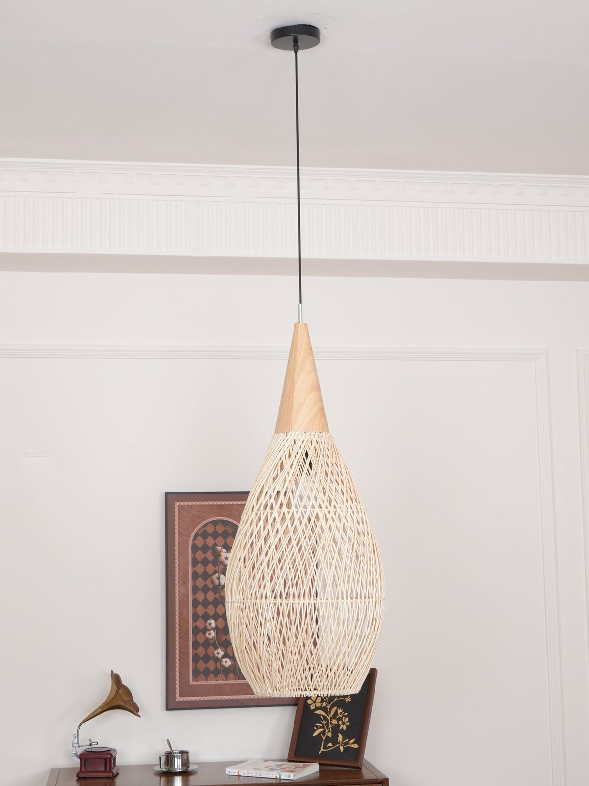 Canirora Hanglamp Rotan Decoratief snoer Geweven