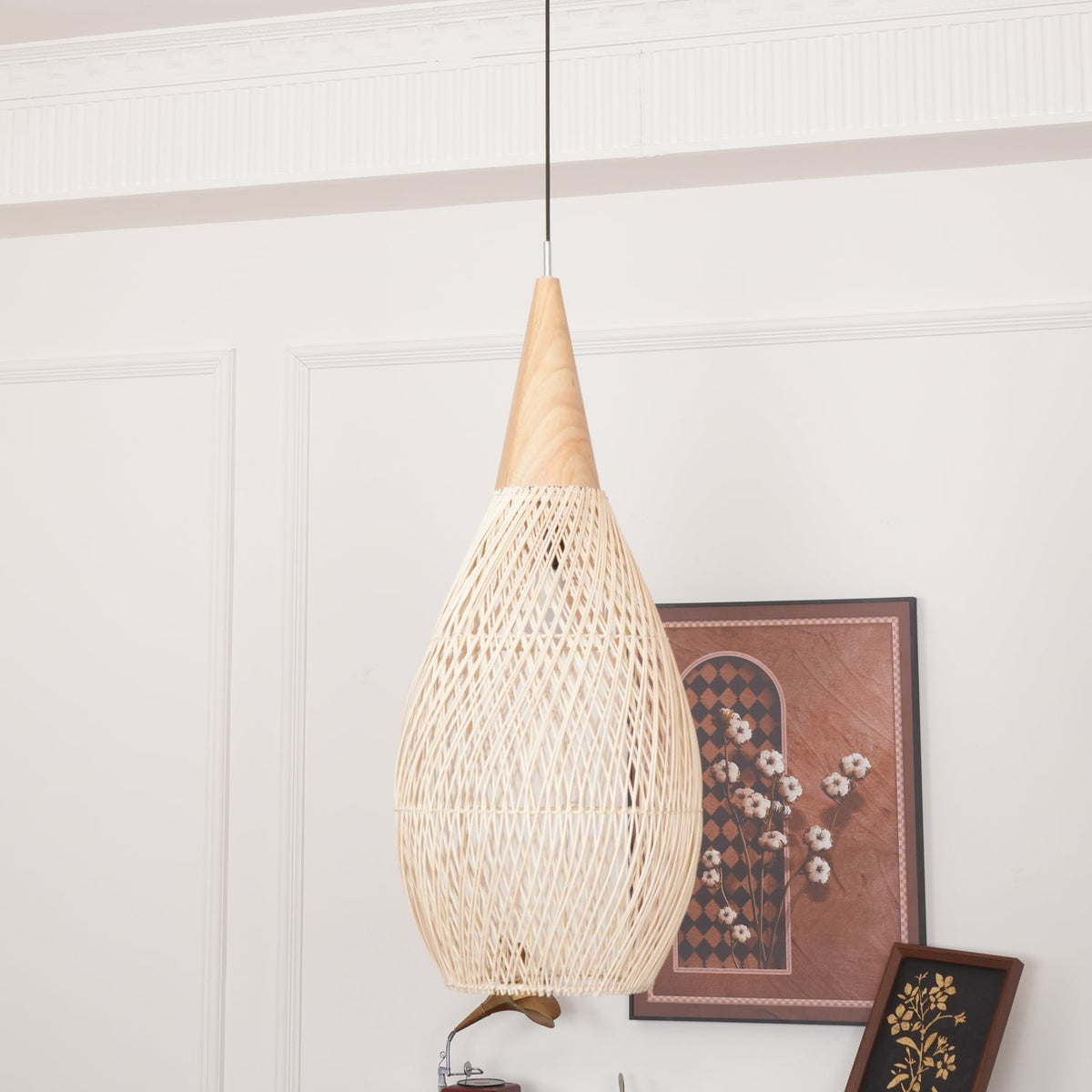 Braided Rotan hanglamp