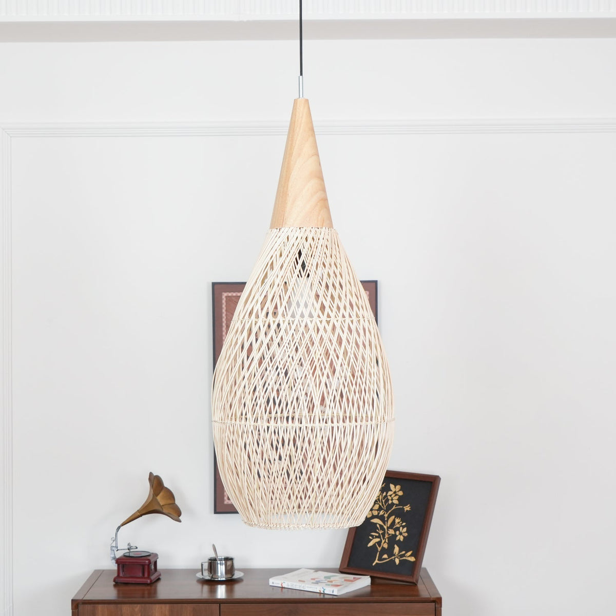 Braided Rotan hanglamp
