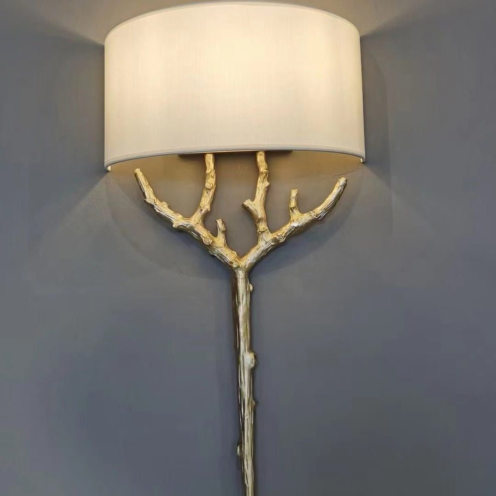 Ceryndir Antler messing wandlamp