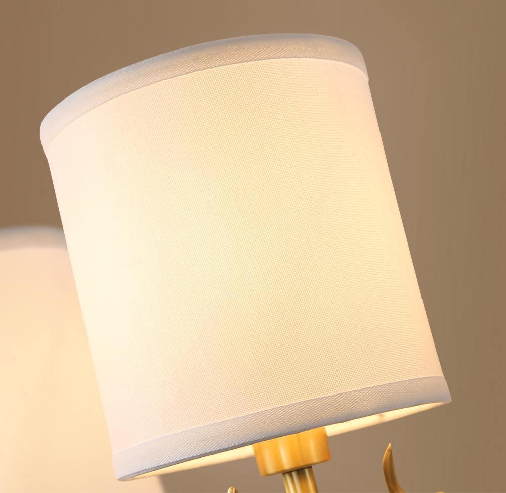 Auriviella elegantie Hertenhoofd wandlamp van messing