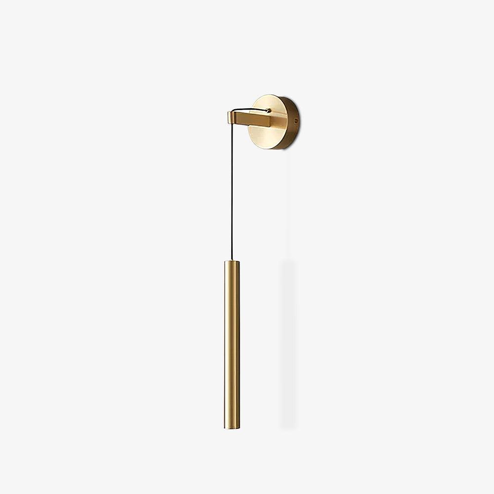 Loxley modern Minimalistisch Lijn Messing Wandlamp