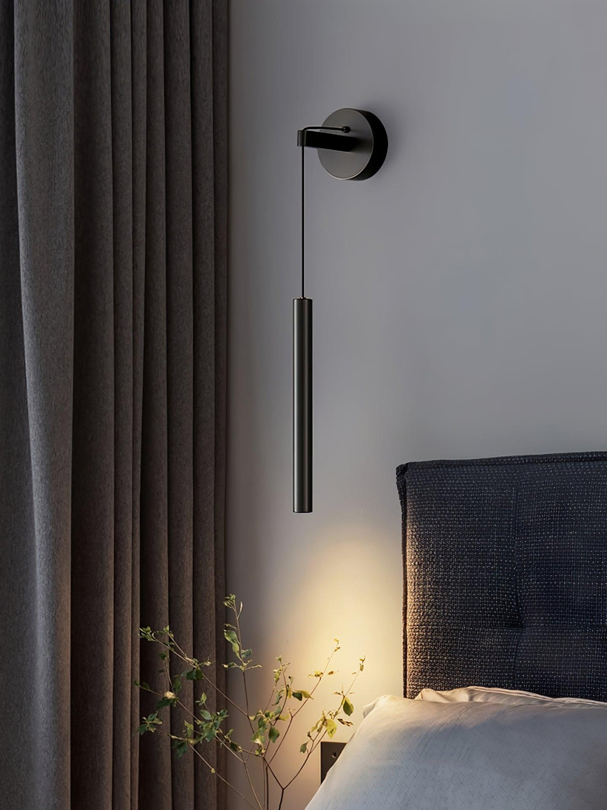 Loxley modern Minimalistisch Lijn Messing Wandlamp