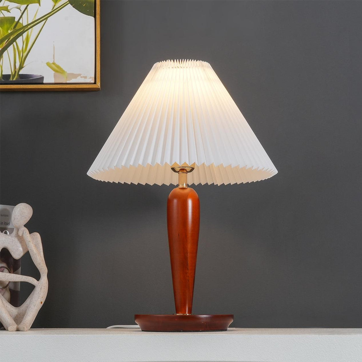 Linorelia Moderne tafellamp van Stof